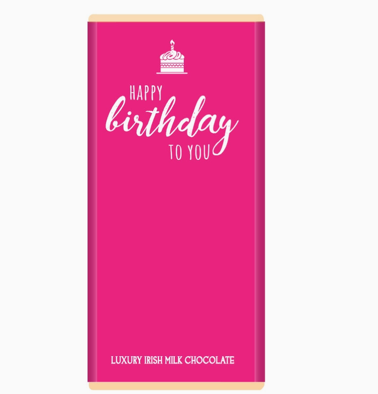 Happy Birthday To You Chocolate