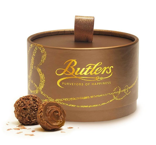 Delicious Milk Flake Truffle in a Powder Puff Box by Butlers
