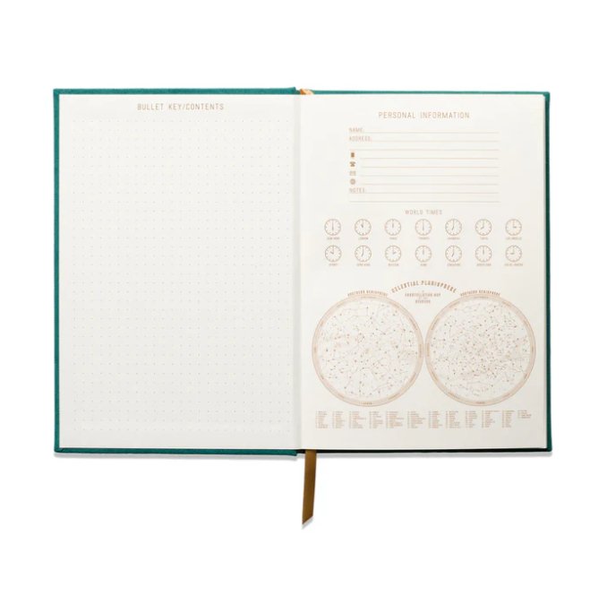 Hard Cover Suede Cloth Journal - Hug in a box.ie