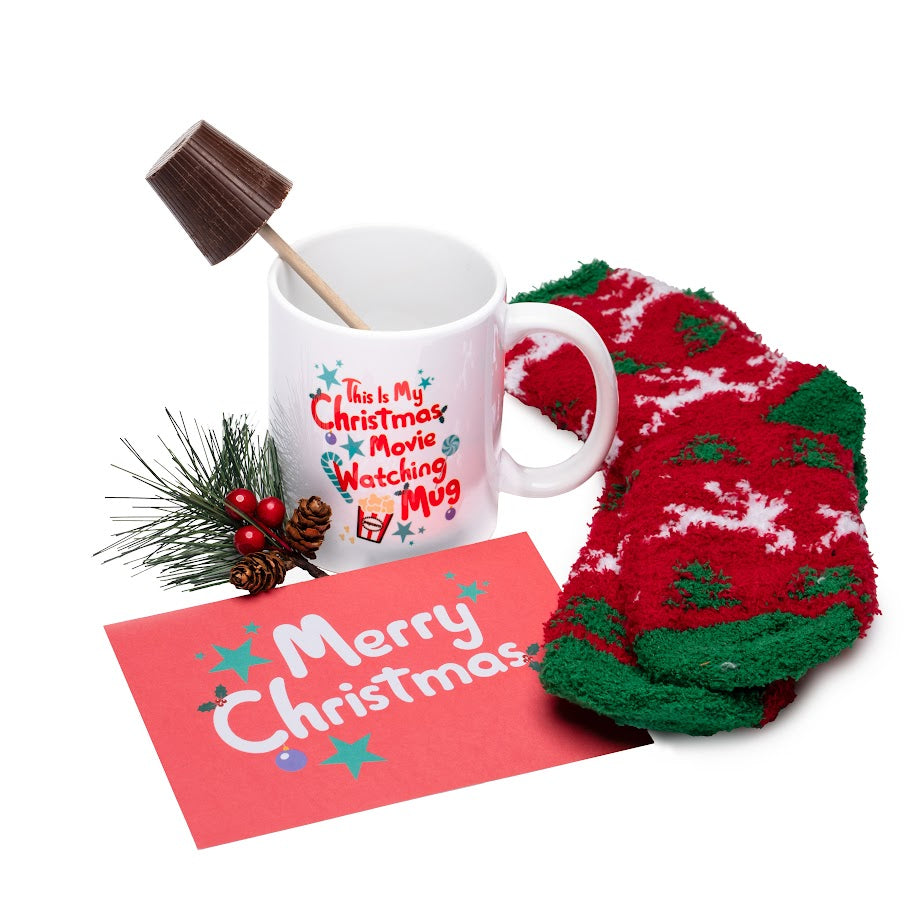 Put Your Feet Up Christmas Hug in a Box