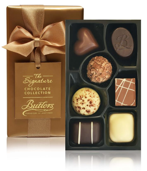 Exquisitely Gift Wrapped Chocolates by Butlers