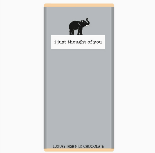 I Just Thought of You (Elephant Design)