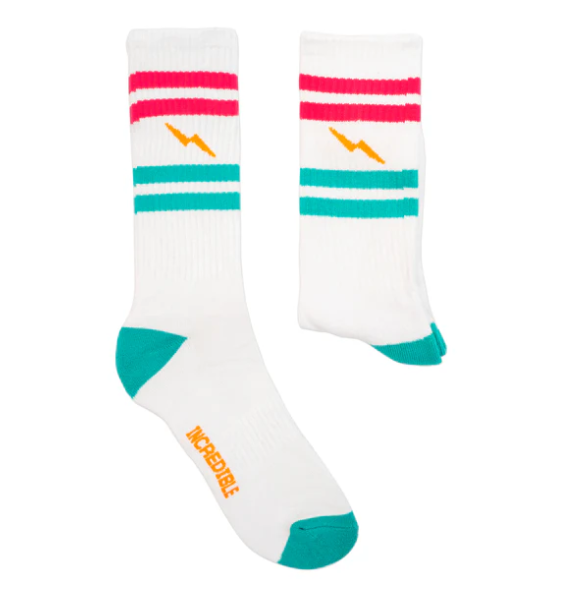 Incredible Socks - Athletic Teal Bolt