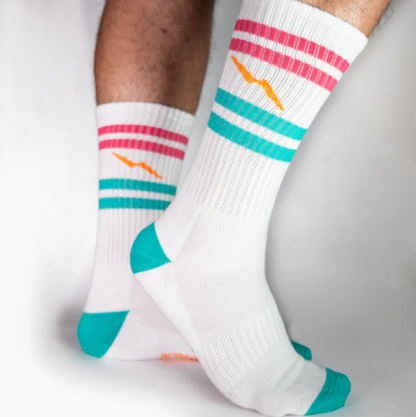 Incredible Socks - Athletic Teal Bolt