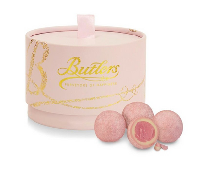 Pink Marc de Champagne Truffle Powder Puff by Butlers