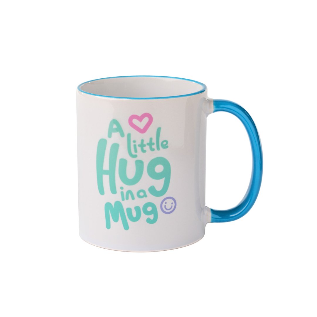 A Little Hug in a Mug - Express your love with our modern mug, featuring a minimalist and elegant design perfect for any occasion.