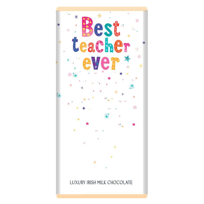 Best Teacher Ever – Luxury Irish Chocolate Bar