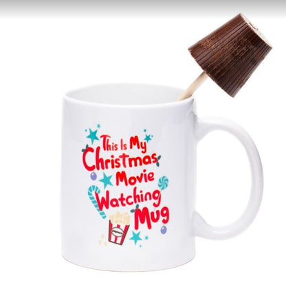 Christmas Movie Watching Hot Chocolate and Mug Set - Hug in a box.ie