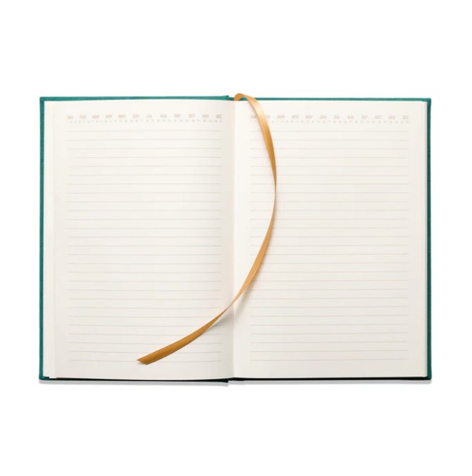Hard Cover Suede Cloth Journal - Hug in a box.ie