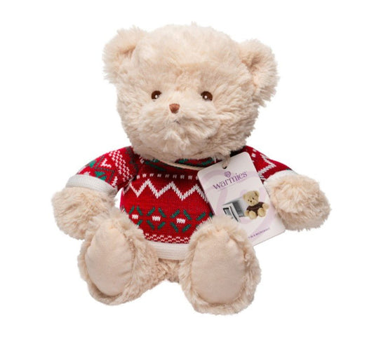 Winter Teddy Bear - Fuzzy Bear - Hug in a box.ie