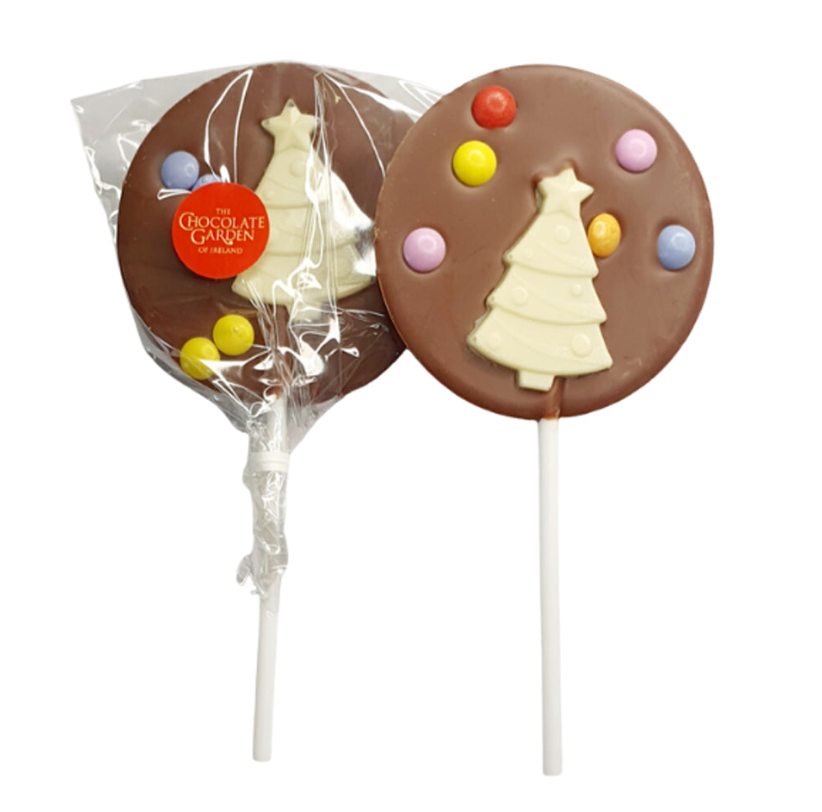 Large Mouth Watering Chocolate Smartie Lollypop